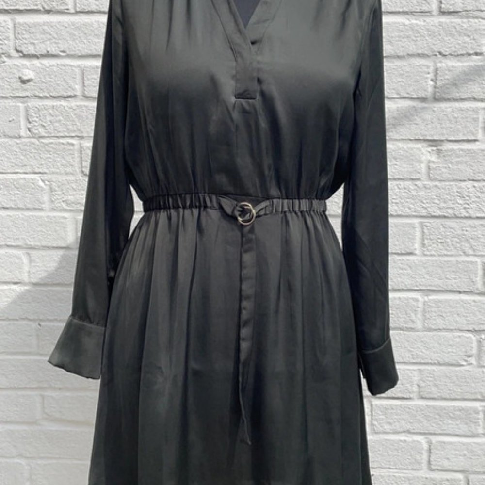 H&M Khaki Green Dress Medium M